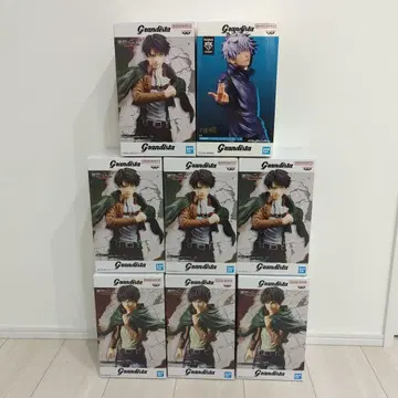 진격의 거인 주술회전 엘렌 리바이 고죠 사토루 그란디스타 피규어