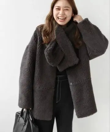 JOURNAL STANDARD relume 보아 블루종 머플러 세트