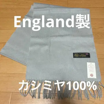 England 머플러 캐시미어 100% cashmere 그레이