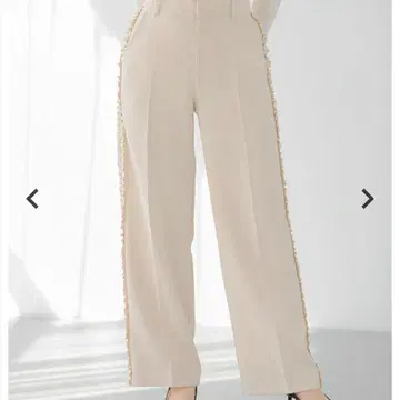 새상품 fitmore 사이드 프릴 와이드 팬츠 PS 핏모어 미사용