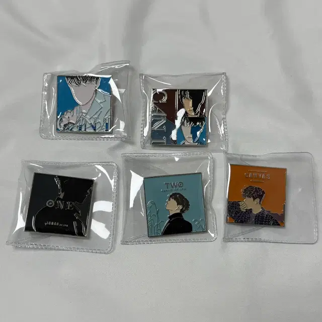 [5개일괄] 준호 비공굿 앨범 커버 뱃지 배지 이준호 2pm