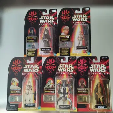 스타 워즈 피규어 에피소드 1 5체