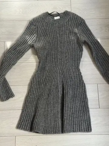 H&M 그레이 니트 원피스