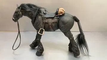 Fish Toys 웨스트랜드 시리즈 블랙 말 가동 피규어 2