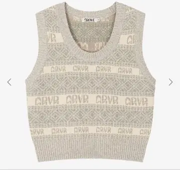 GROVE 니트 베스트 S 그레이 택 포함 미사용 새상품