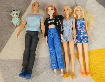 바비 인형, 자동차 & 바이크 세트!