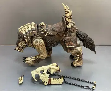 배틀 울프 화이트본 울프 피규어 5