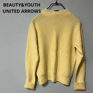 새상품급! 워셔블 울 x 캐시미어 보틀넥 니트