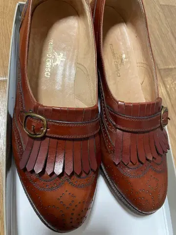 초귀중 TANINO CRISCI 로퍼 이탈리아 명품 브라운