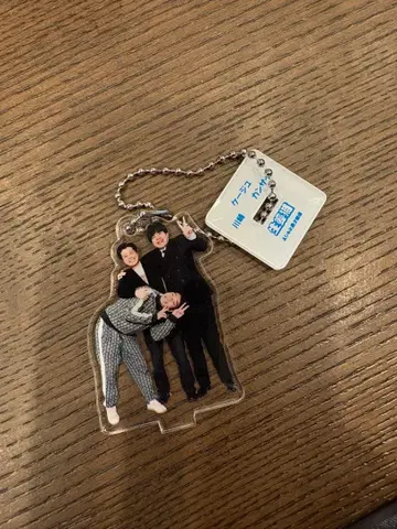 생강 고양이 만게키 아크릴 스탠드 키링