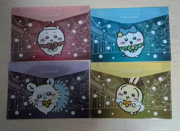 치이카와 x 세븐일레븐 오리지널 플랫 케이스 4종 세트