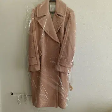 ESTNATION 핑크 롱 코트