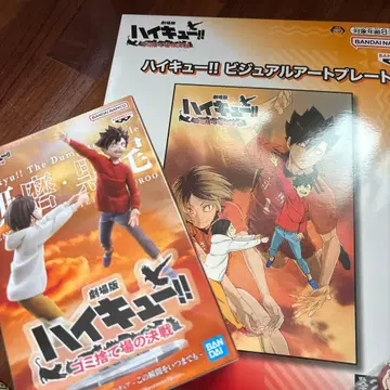 하이큐 쓰레기장의 결전 피규어 비주얼 아트 보드