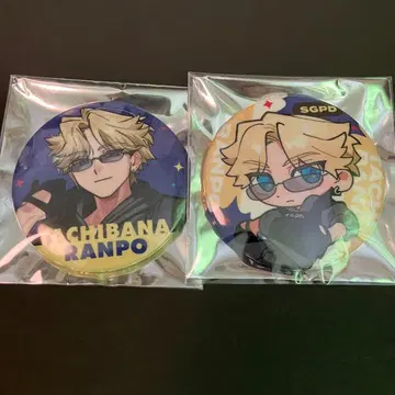 스트그라 타치바나 란포 캔뱃지 세트