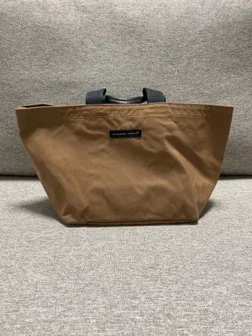 STANDARD SUPPLY 브라운 토트백