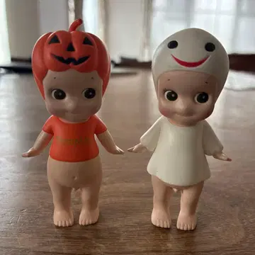 큐피 할로윈 피규어 세트 2개
