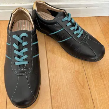 [ 새상품급 ] 문스타 천연 가죽 컴포트 슈즈 블랙