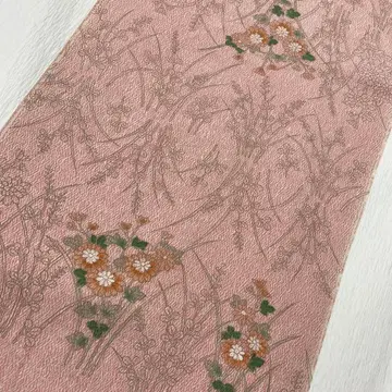 코몬 핑크 옷감 순수 실크 탄고 크레이프 원단