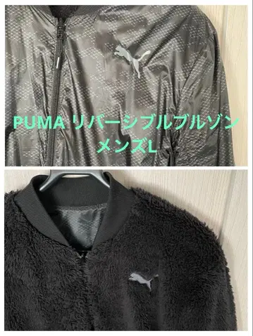 PUMA 리버서블 블루종 남성용 L 새상품급