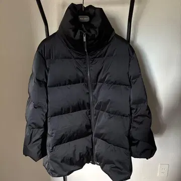 UNIQLO+J 질 샌더 볼륨 다운 자켓 블랙 3XL