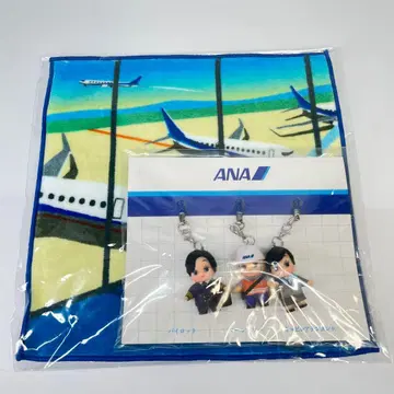 [ 미사용 새상품 ] 코스튬 큐피 핸드 타월 세트 ANA 키링