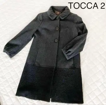 TOCCA 바이컬러 롱 코트 size 2