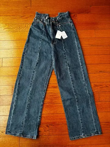 KBF 인디고 허리 디자인 데님 size36