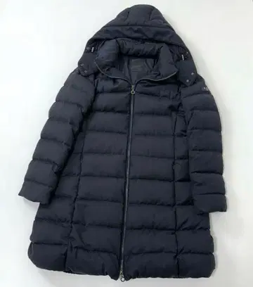 레어 06 사이즈! 타트라스 LAVIANA 다운 코트 후드 네이비