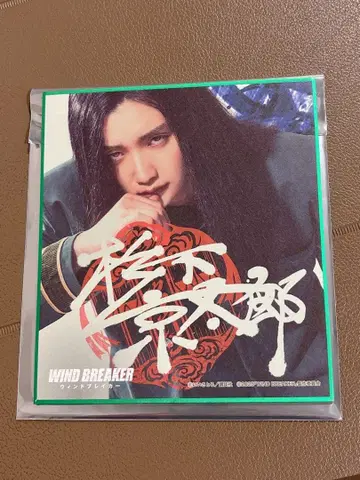 영화 wind breaker 미니 색지
