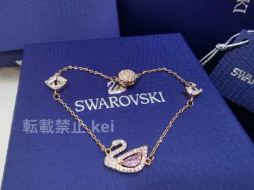 Swarovski 백조 모티브 팔찌