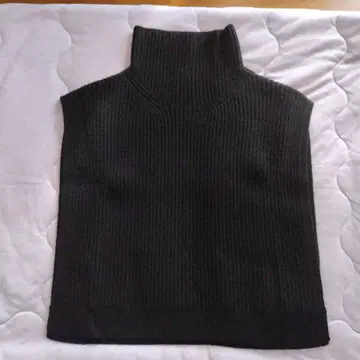 Theory 터틀넥 니트 베스트 블랙 프리 사이즈