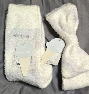 GELATO PIQUE 젤라피케 헤어밴드와 삭스 세트