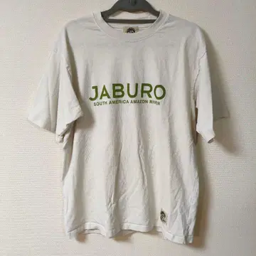 건담 JABURO T셔츠 화이트