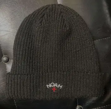 NOAH 니트 모자 블랙 비니