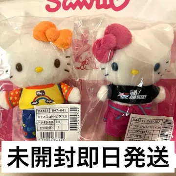 오샤레마녀 러브 and 벨리 x 헬로키티 러브베리 마스코트 키티