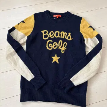 beams 골프 니트 L