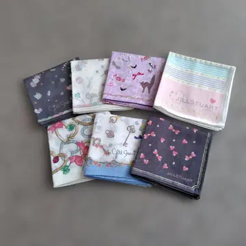 미사용 새상품 Jill Stuart 손수건 7개 세트