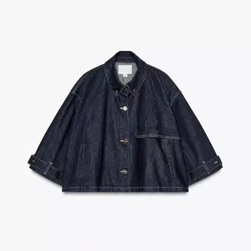 ZARA TRF 데님 케이프 자켓 L 사이즈