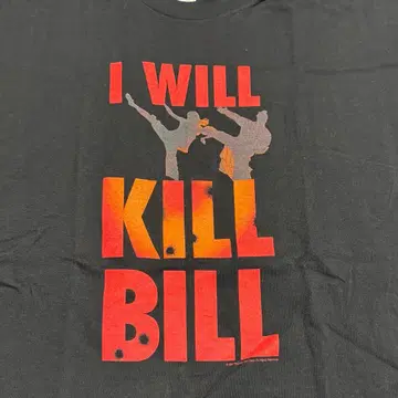 00s 미사용 KILL BILL 티셔츠 XL 킬빌 영화 무비