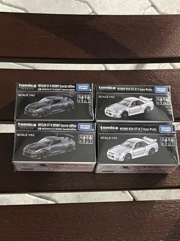 재팬 모빌리티 쇼 한정판 2025 토미카 4개 GT-R 미개봉품