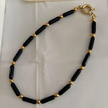 MAISON SPECIAL 블랙 목걸이