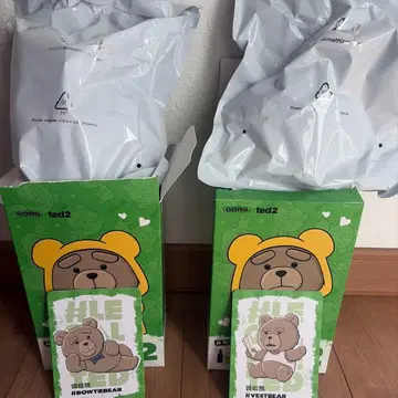 [ 미개봉 새상품 ] POP MART 테드 2 세트