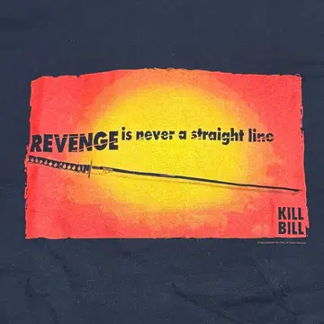 00s 미사용 KILL BILL 티셔츠 2XL 킬빌 영화 무비