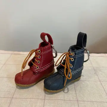 빈 부츠 미니어처 키링