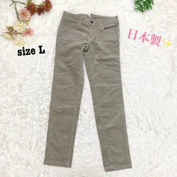 s.1678 스키니 팬츠 캐주얼 심플 코듀로이 스트레치