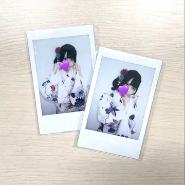 ION! 카쿠야 쿠라라 란 폴라로이드 2장 세트 / 유카타