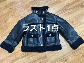 SNIDEL 보아 컬렉션 골드 버튼 바리에 자켓