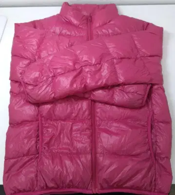 [ 778 ] UNIQLO 울트라 라이트 프리미엄 다운 자켓 핑크 M