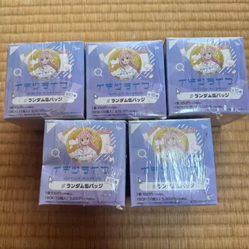 이키즈 라이브 러브 라이브 캔뱃지 5box