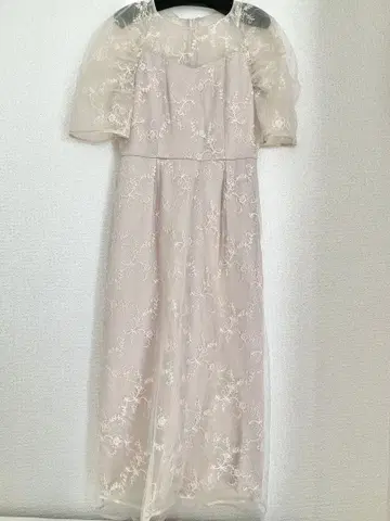 kaene 볼륨 쓰리 중괄호 결혼식 원피스 36